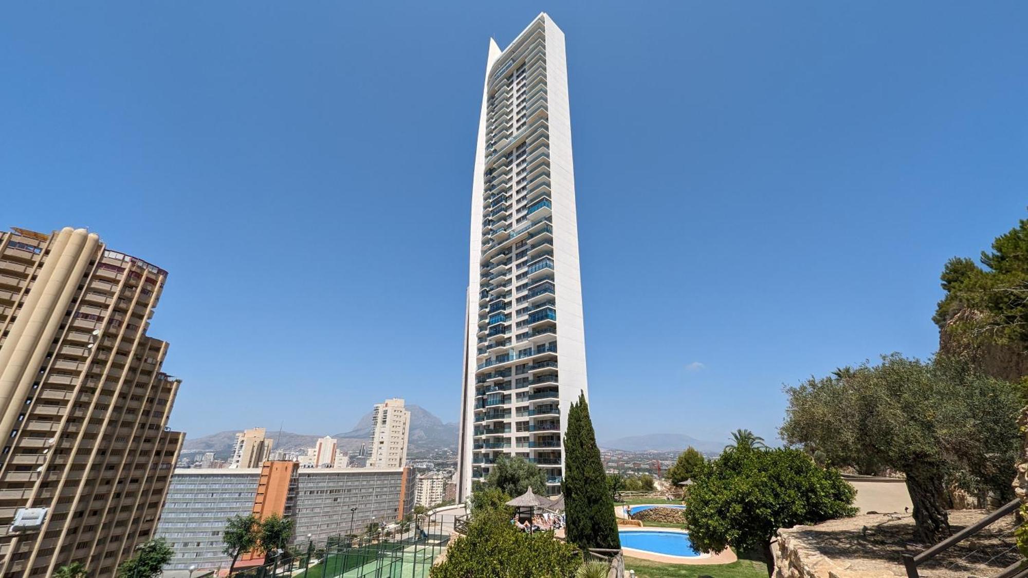 Torre Lugano Sea View Apartment 貝尼多姆 外观 照片